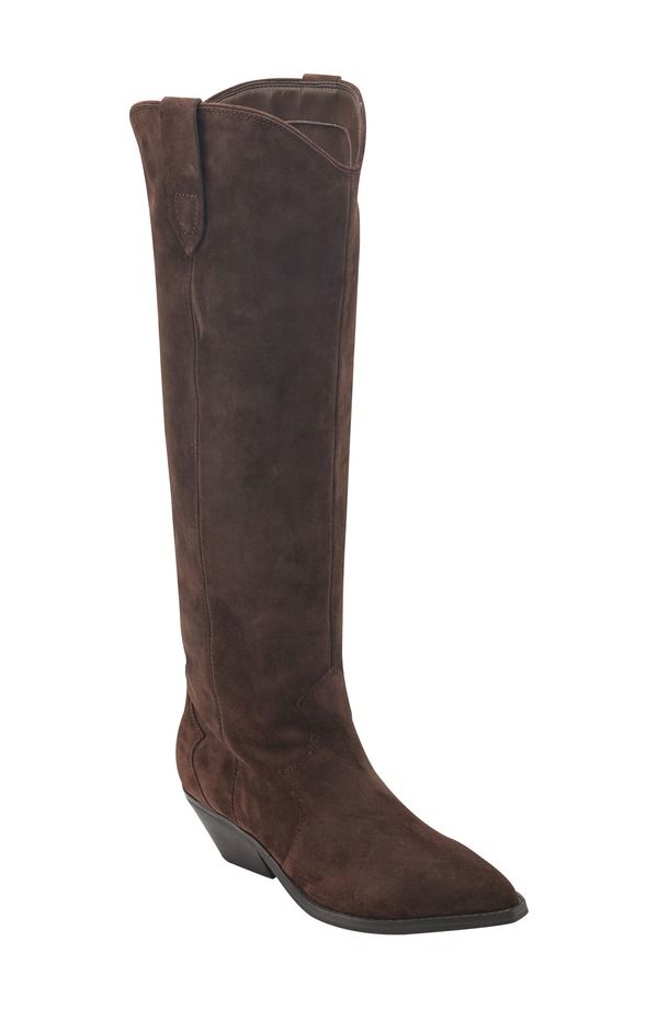 マーク・フィッシャー レディース シューズ ブーツ・レインブーツ Marc Fisher LTD Ander Knee High Boot Dark Brown 3 ブラウン