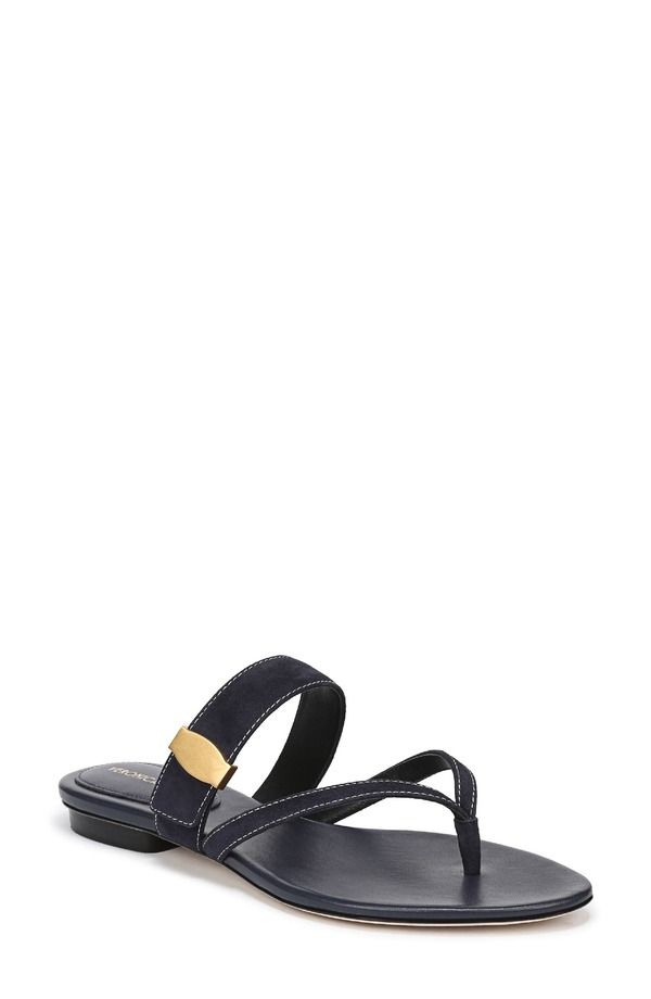 ヴェロニカ ベアード レディース シューズ サンダル Veronica Beard Salva Sandal Navy ネイビー