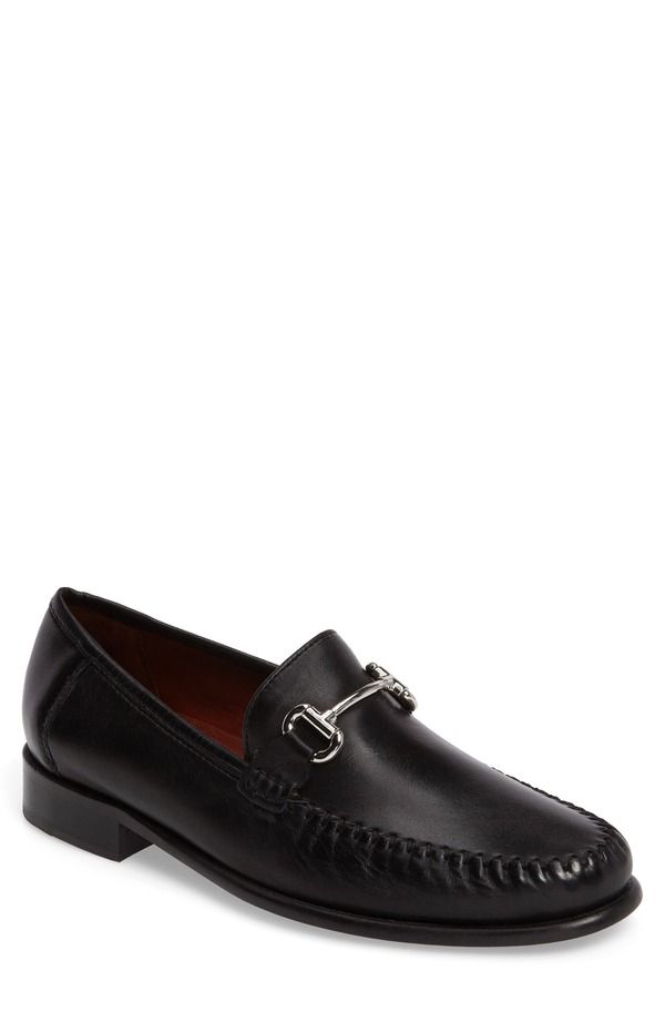 ロバート ツア メンズ シューズ ローファー Robert Zur Elton Bit Loafer Black Leather ブラック