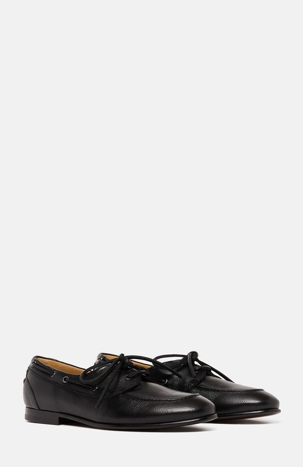 スカロッソ メンズ シューズ スリッポン・ローファー SCAROSSO Ginevro Loafers Black Calf ブラック
