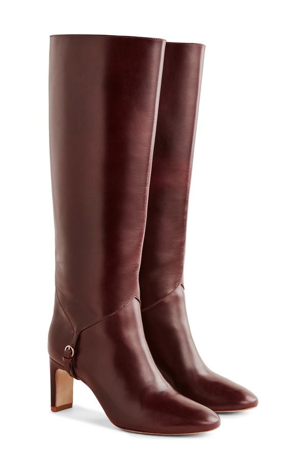 リフォーメーション レディース シューズ ブーツ・レインブーツ Reformation Gaelle Knee High Boot Ruby ルビー