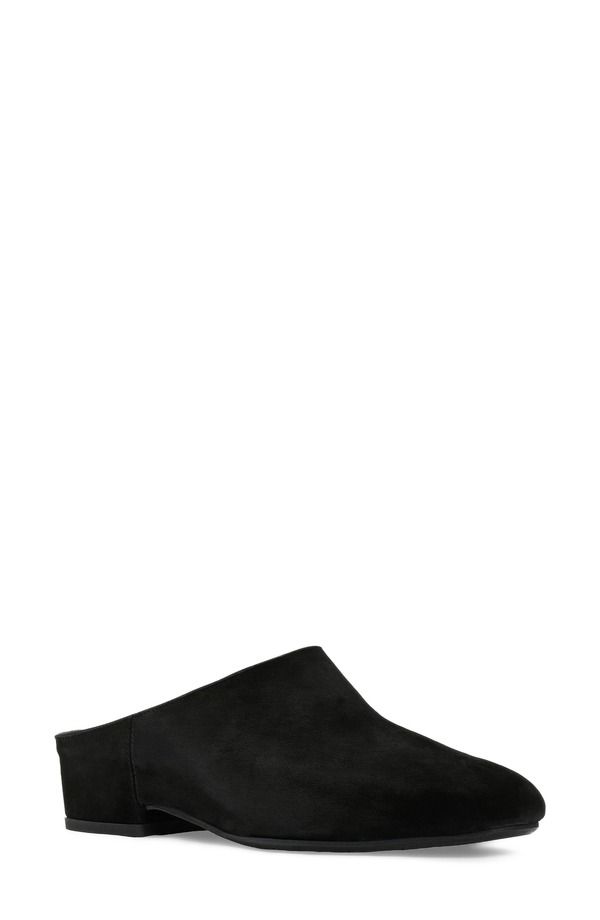 アクアタリア レディース シューズ サンダル Aquatalia Umama Weatherproof Mule Black Suede ブラック