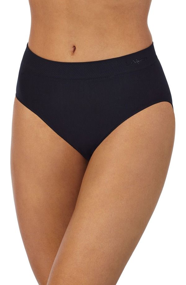 レミストレディース アンダーウェア パンツ Le Mystre Seamless Comfort Briefs Black ブラック