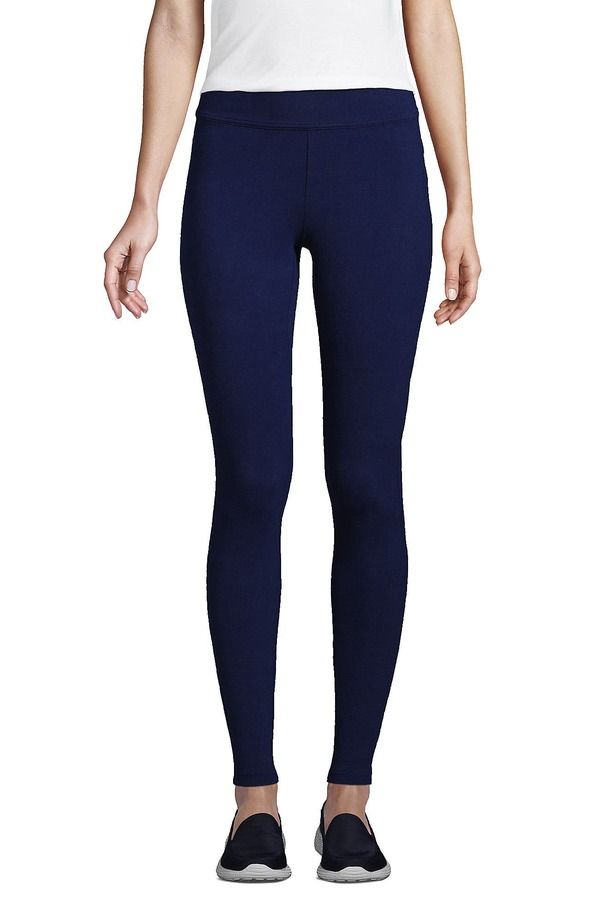 ランズエンド レディース ボトムス レギンス ニット Lands End Starfish Mid Rise Knit Leggings Deep Sea Navy ネイビー 15,735円