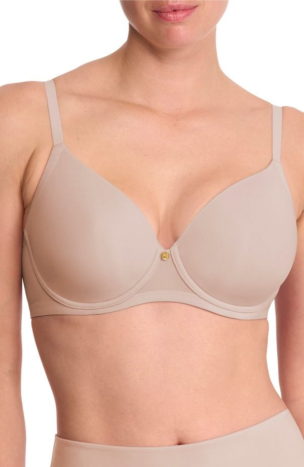 ナトリ レディース トップス Tシャツ Natori Cloud Comfort Underwire Back Smoothing Bra Lt Mocha モカ