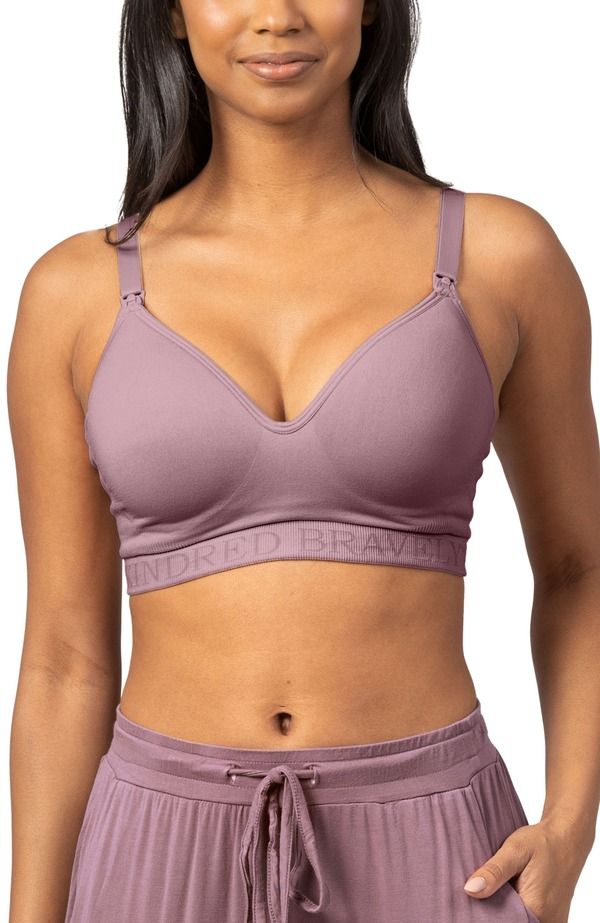 キンドリッド ブレイブリー レディース トップス Tシャツ Kindred Bravely Contour HandsFree Pumping Nursing Bra Twilight