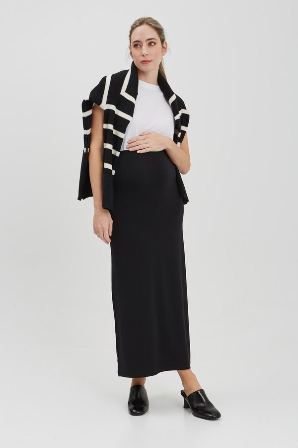 ノム レディース ボトムスカート Nomaternity Halle Skirt Black ブラック