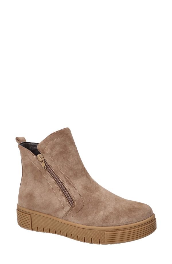 ベラヴィータ レディース シューズ ブーツ・レインブーツ Bella Vita Oaklee Bootie Taupe トープ