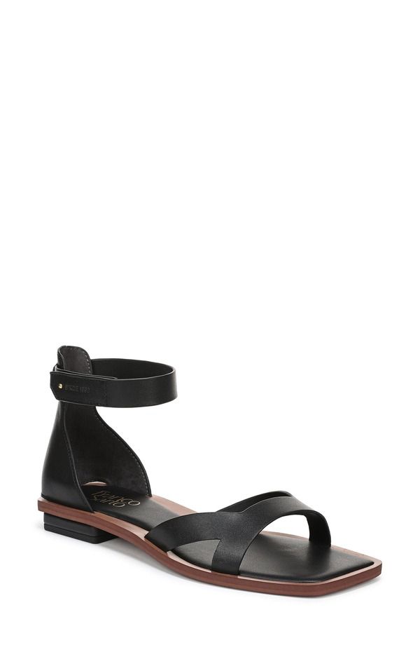 フランコサルト レディース シューズ サンダル アンクル Franco Sarto Elisankle Strap Sandal Black ブラック 19,330円