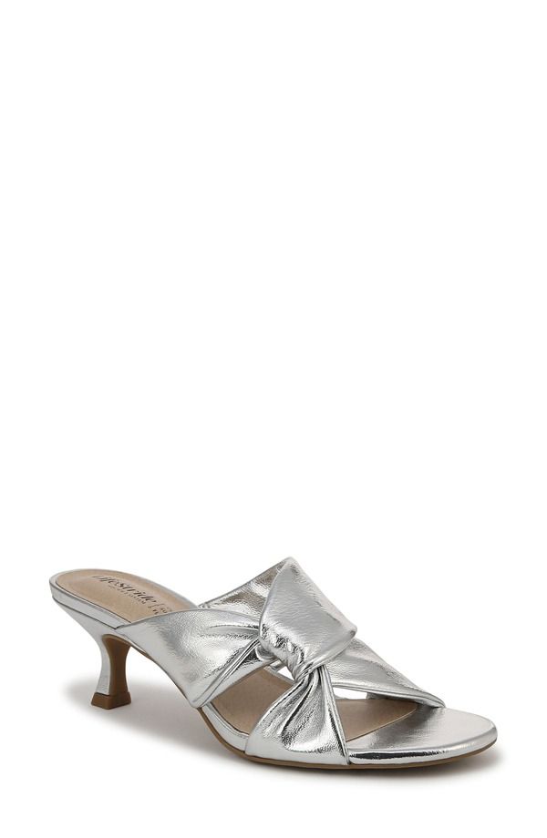 ライフストライド レディース シューズ ヒール サンダル LifeStride Nori Sandal Wide Width Available Silver シルバー