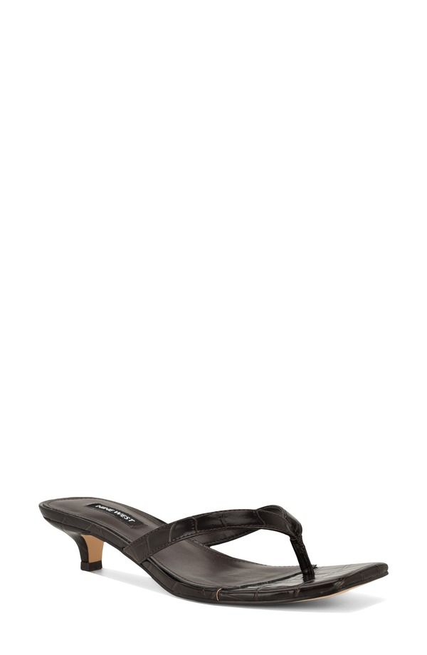 ナインウェスト レディース シューズ ヒール サンダル Nine West Cassandal Dark Brown ブラウン