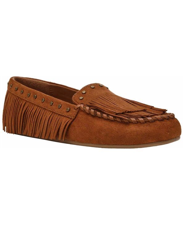 【送料無料】 ワイルド ペアー レディース スリッポン・ローファー シューズ Womens Bruuna SlipOn Moccasin Loafers Acorn Brown Micro