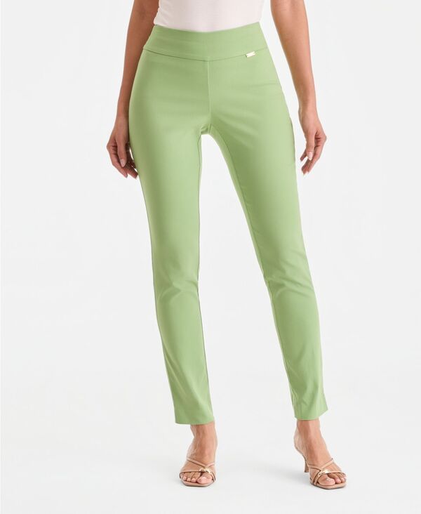 【送料無料】 アイエヌシー インターナショナル コンセプト レディース カジュアルパンツ ボトムス Womens MidRise Skinny Pants Sweet Pea