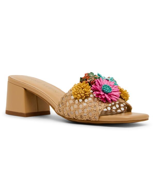 【送料無料】 アンクライン レディース スリッポン・ローファー シューズ Womens Dia SlipOn Dress Sandals Multicolor