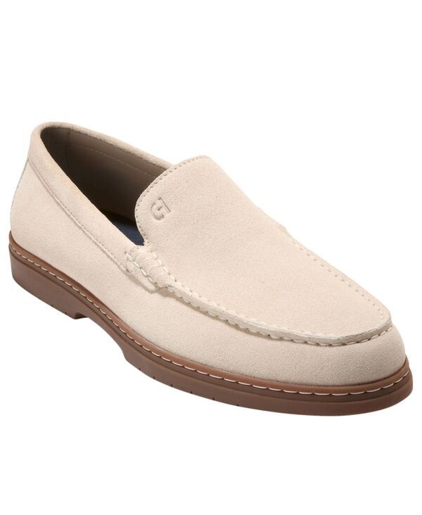 【送料無料】 コールハーン メンズ スリッポン・ローファー シューズ Mens Greenwich Grand Venetian Loafers Angora Suede