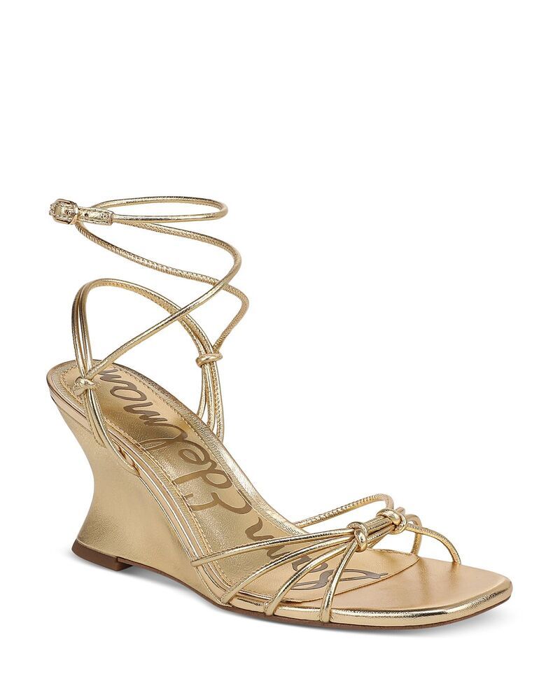 サムエデルマン レディース シューズ サンダル Sam Edelman Womens Daxton Wedge Sandals Amber Gold アンバー