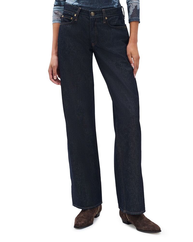 ラグアンドボーン レディース ボトムス デニムパンツ ローライズ ジーンズ rag bone Saige Low Rise Relaxed Straight Jeans Twilight Rinse