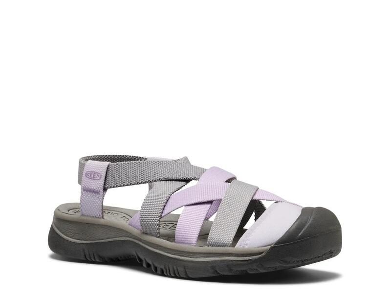 キーン レディース シューズ サンダル KeenWhisper Lattice Sandal Womens Grey グレー