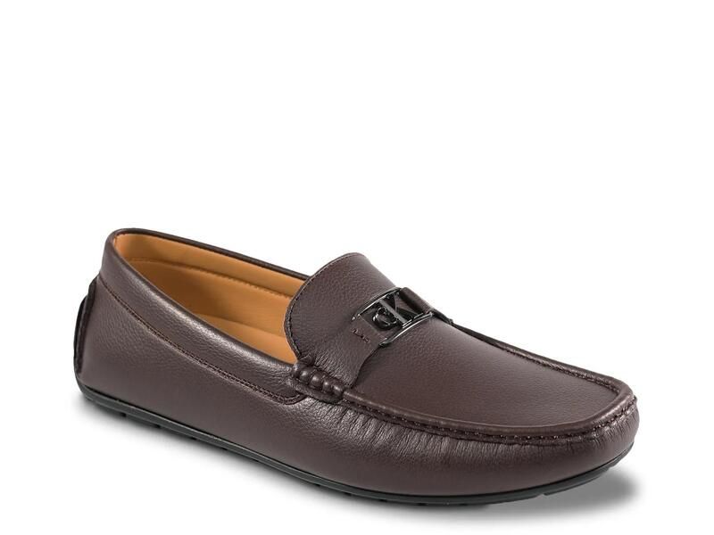 カルバンクライン メンズ シューズ スリッポン・ローファー Calvin KleinFelty Loafer Mens Dark Brown ブラウン