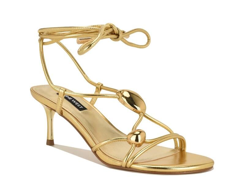 ナインウェスト レディース シューズ サンダル Nine WestGreska Sandal Gold Metallic ゴールド
