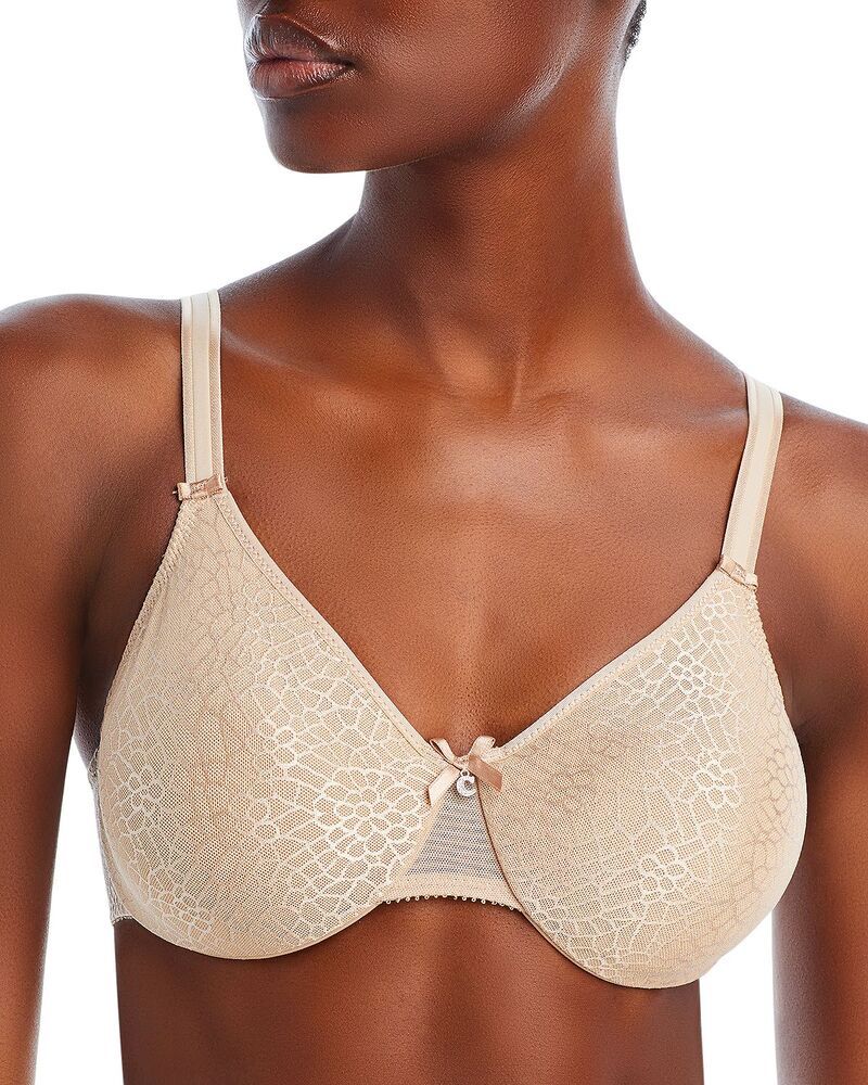 シャントル レディース アンダーウェア ブラジャー ミニ Chantelle Bra C Magnifique Minimizer Unlined Underwire Nude