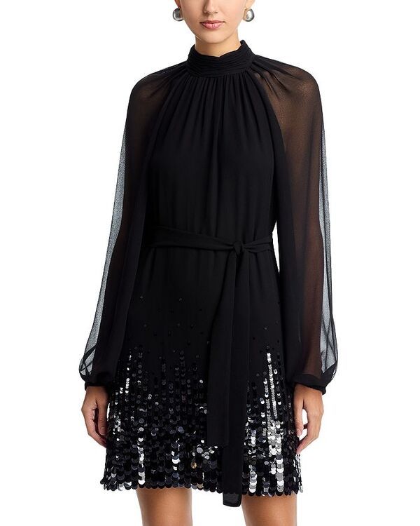 ウンガロ レディース トップス ワンピース Ungaro Bradly Dress Black ブラック