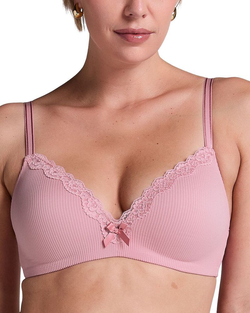 フンクミュラー レディース アンダーウェア ブラジャー Hunkemller Lola Padded NonWired Bra Lilas