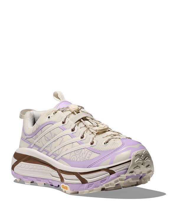 ホカオネオネ レディース シューズ スニーカー HOKA Womens Mafate Three2 Wordmark Running Sneakers AlabasterIris Flower 31,720円