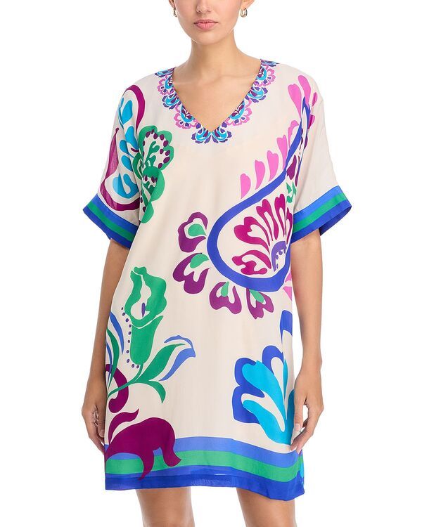 ジョニーワズ レディース トップス ワンピース ミニ Johnny Was Tate Shift Mini Dress Jonis Dream