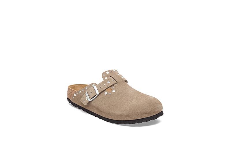 ビルケンシュトック レディース シューズ サンダル Birkenstock Womens Boston Rivet Clogs Beige ベージュ