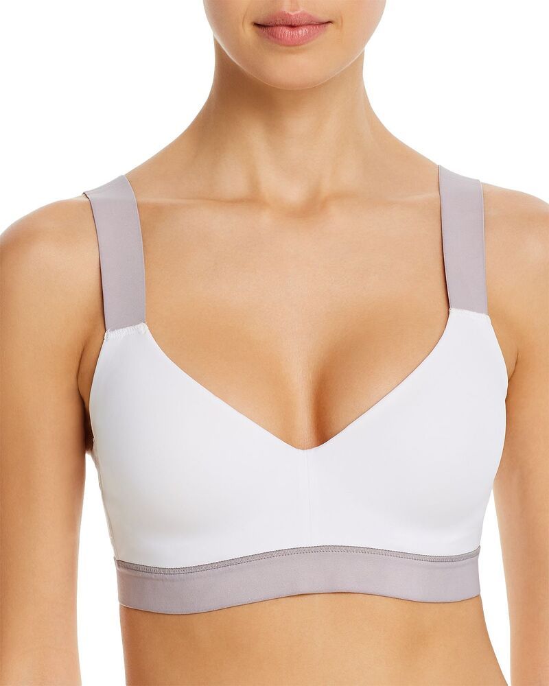ナトリ レディース アンダーウェア ブラジャー Natori Dynamiconvertible MediumImpact Sports Bra WhiteLead ホワイト