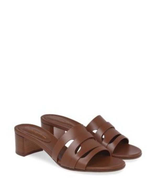 ジャンヴィト ロッシ レディース シューズ サンダル Gianvito Rossi Womens Nora 45 Mules Brown Leather ブラウン 147,900円