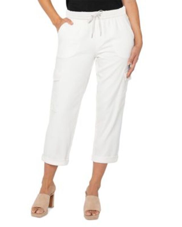 リヴァプール ロサンゼルス レディース ボトムス カジュアルパンツ Liverpoolos Angeles Belted Rascal Pants Whipped Cream クリーム