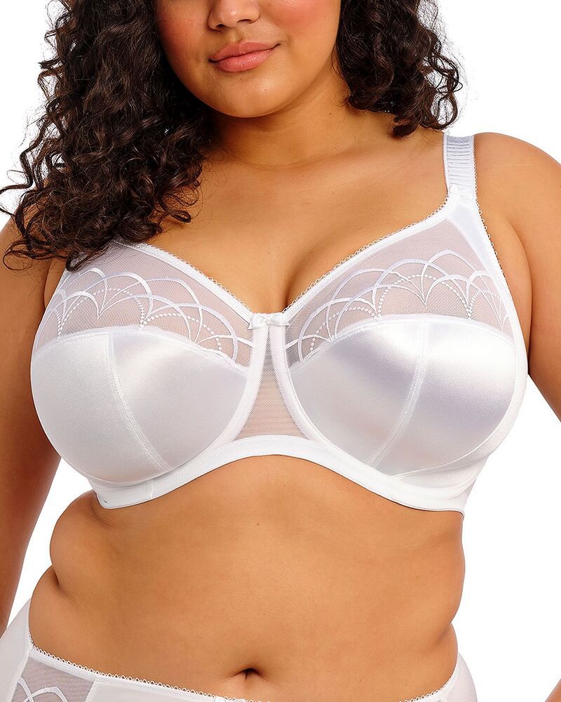 エロミ レディース アンダーウェア ブラジャー Elomi Cate Underwire Bra White ホワイト