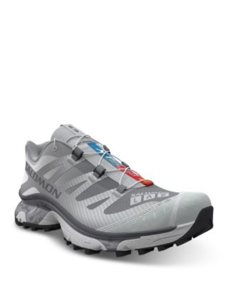サロモン レディース シューズ スニーカー Salomon UnisexT4 OG Running SneakersharkskinDawn BlueMetal ブルー