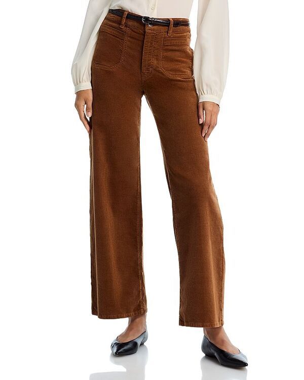 フレーム レディース ボトムス デニムパンツ コーデュロイ ジーンズ FRAME Le Slim Palazzo Mode Corduroy Jeans in Maple Maple Brow ブラウン