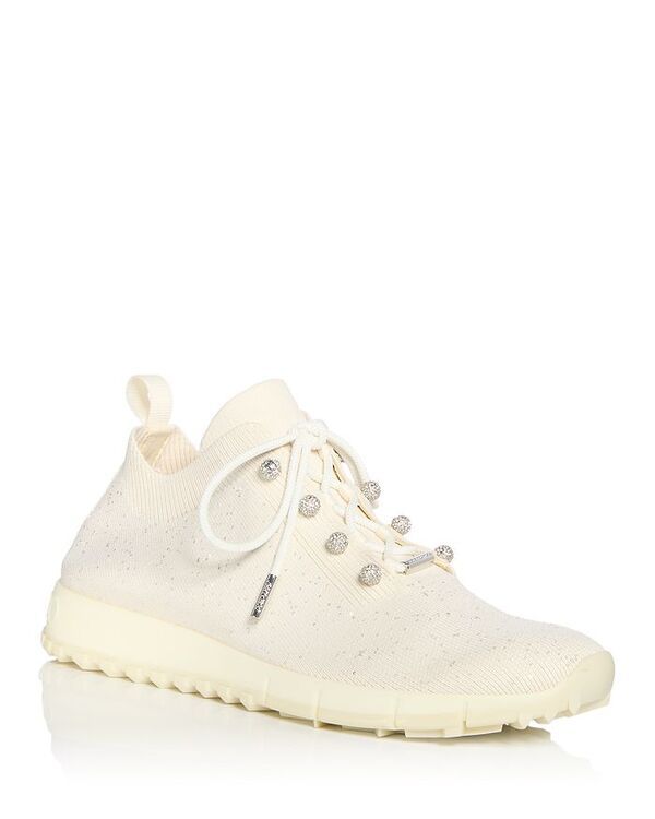 ジミーチュー レディース シューズ スニーカー Jimmy Choo Womens Veles Running Sneakers Latte