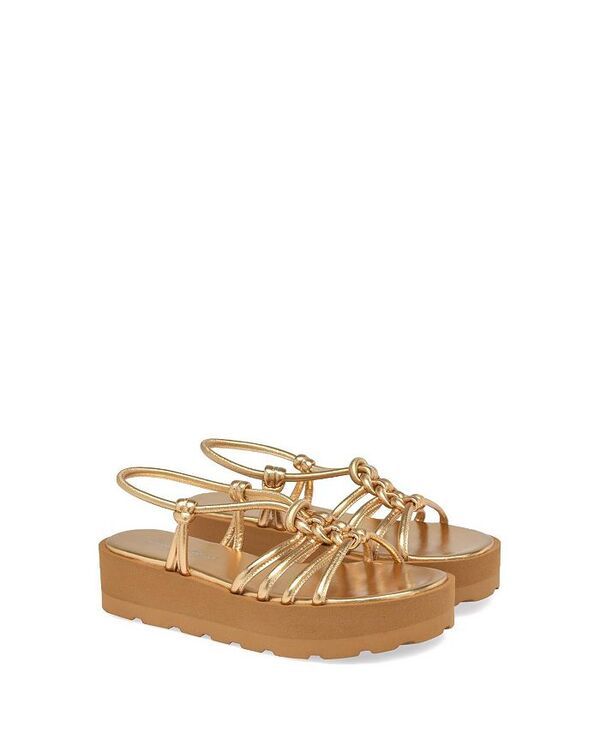 ジャンヴィト ロッシ レディース シューズ サンダル Gianvito Rossi Womens Hebe Sandals Gold Leather ゴールド