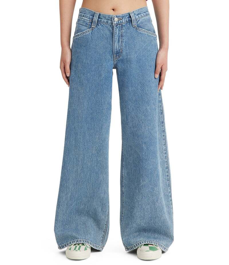 リーバイス レディース ボトムス デニムパンツ ワイドレッグ ジーンズ LevisR 94 Mid Rise Wide Leg Baggy Jeans Take Chances
