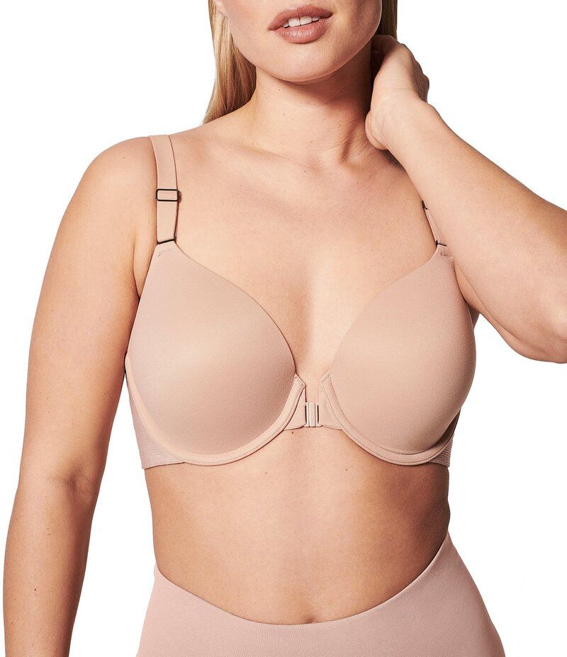 スパンク レディース アンダーウェア ブラジャー SPANXsmooth BrallelujahR Adjustable Full Coverage Bra Toasted Oatmeal オートミール