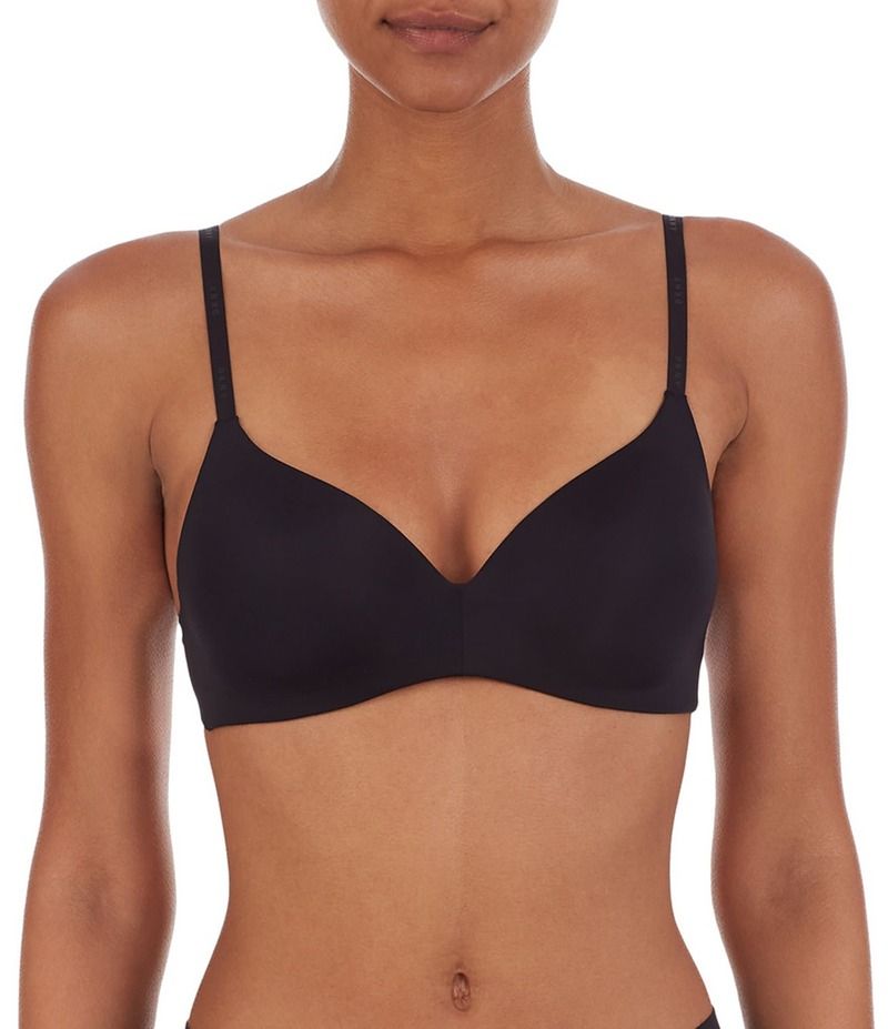 ダナキャラン レディース アンダーウェア ブラジャー Tシャツ DKNY by Donna Karan Litewear Wire Free TShirt Bra DK Black ブラック