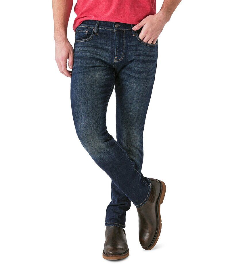 ラッキーブランド メンズ ボトムス デニムパンツ デニム ジーンズ Lucky Brand 110 Slim COOLMAXR Denim Leon Park Wash Jeans Leon Park デニム