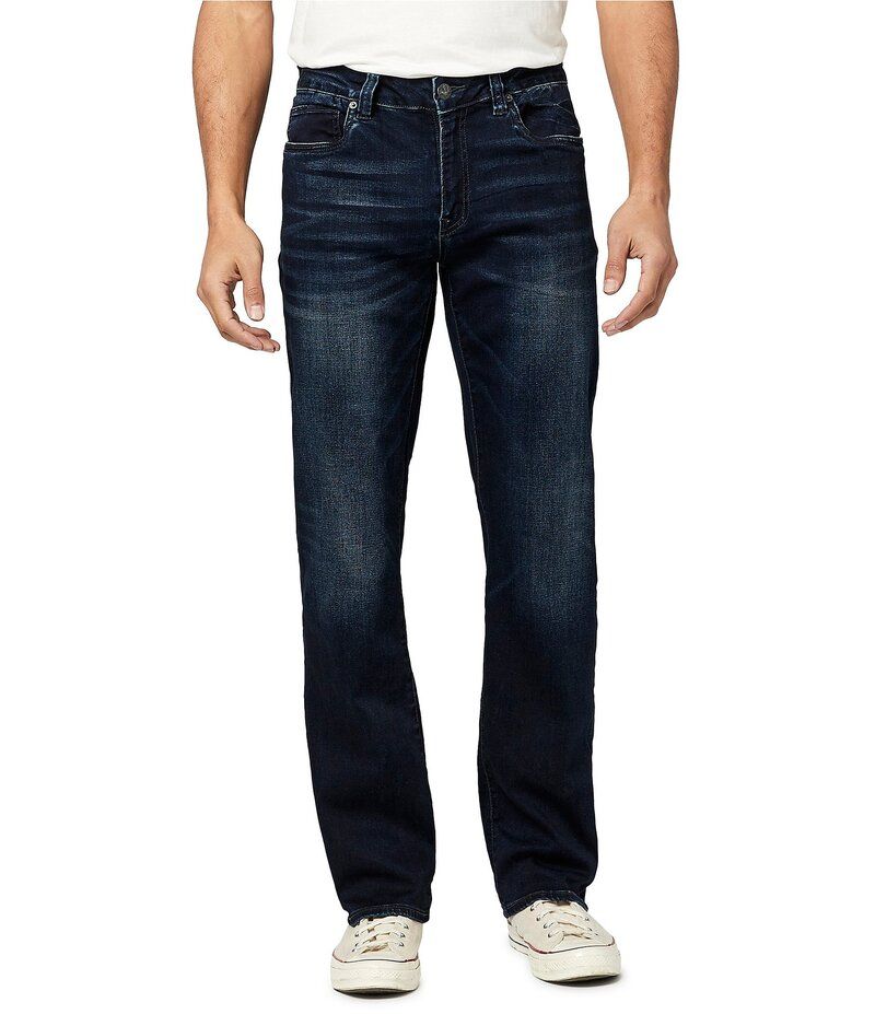 バッファロー・デイビッド・ビトン メンズ ボトムス デニムパンツ ジーンズ Buffalo David Bitton Drivenx Dark Wash Relaxed Straight Jeans Dark Indigo インディゴ