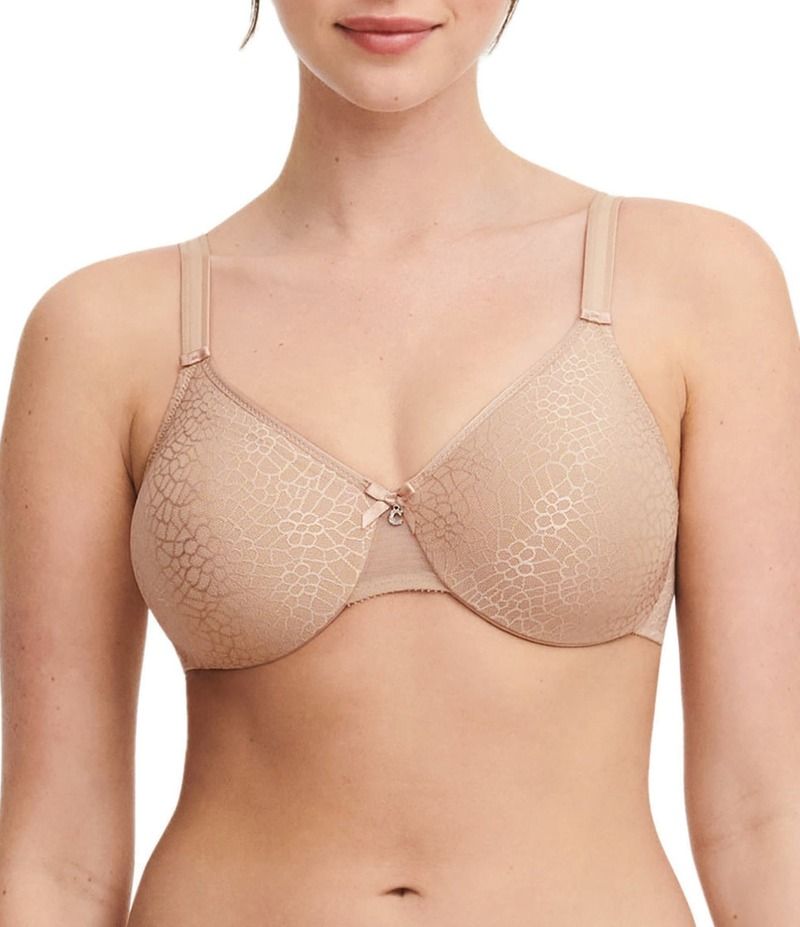 シャントル レディース アンダーウェア ブラジャー ミニ Chantelle C Magnifique Seamless Unlined Minimizer Bra Nude