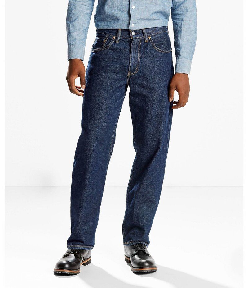 リーバイス メンズ ボトムス デニムパンツ トール ジーンズ LevisR Big Tall 550 RelaxedFit Rigid Jeans Dark Stonewash