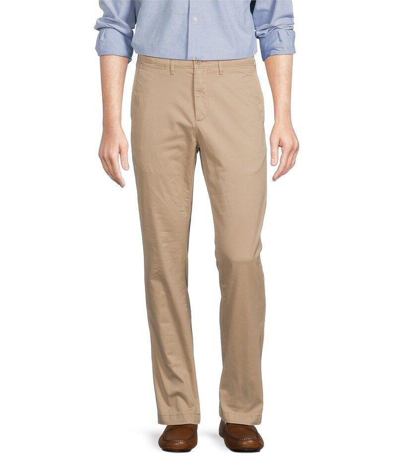ダニエル クレミュ メンズ ボトムス カジュアルパンツ スリムフィット パンツ Cremieux Blue Label Soho Slim Fit FlatFront Twill Comfort Stretch Casual Pants Khaki カーキ