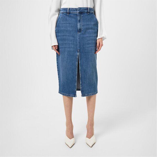 マレーラ レディース ボトムス スカート Marella Cast Dnm Skt Ld42 Blue Jeans 001 ブルー
