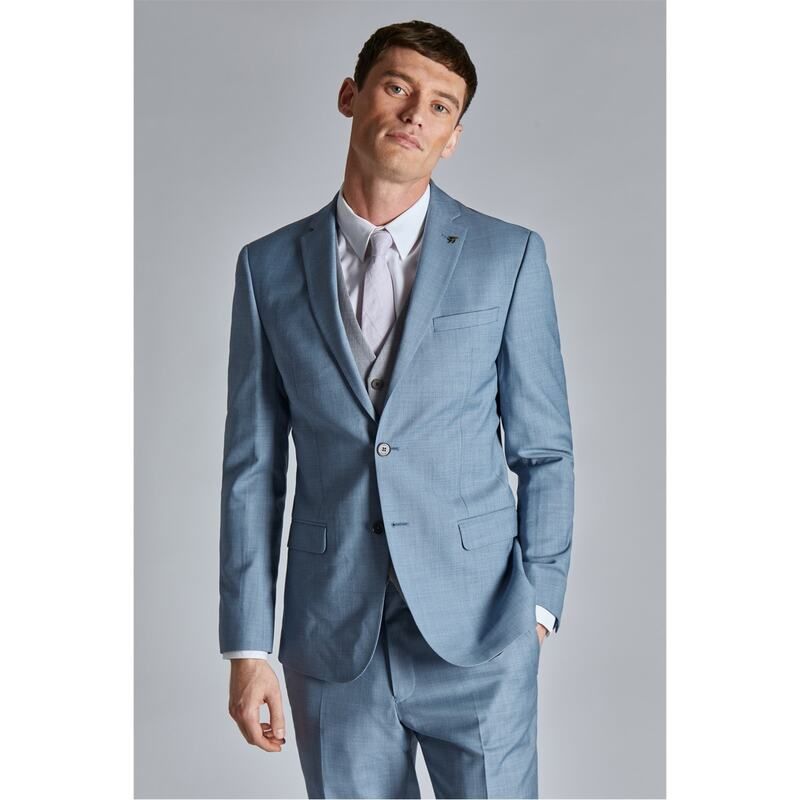 テッドベーカー メンズ アウター ジャケット・ブルゾン ジャケット Ted Baker TB T Orion Jacket Sn43 Soft Blue ブルー