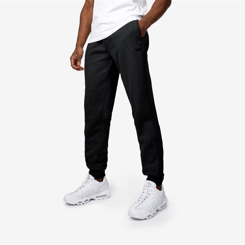 エバーラスト メンズ ボトムス カジュアルパンツ ジョガーパンツ Everlast Premium Closed Hem Joggers Black ブラック
