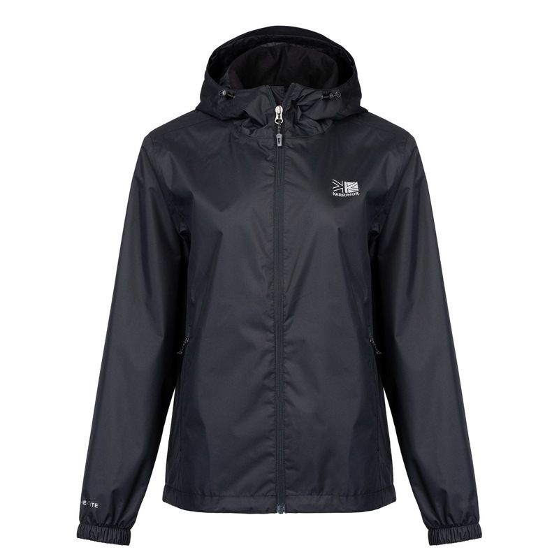カリマー レディース アウター ジャケット・ブルゾン フーデッドジャケット ジャケット Karrimor Sierra Hooded Jacket Womens Black ブラック